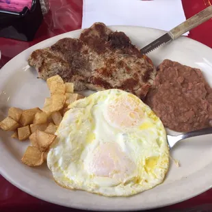 Pork Chop Huevos Ranchero