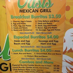 Oasis Mexican Grill