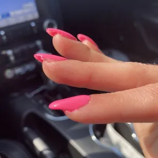 These nails have the tips put on. Why do they look so crappy?