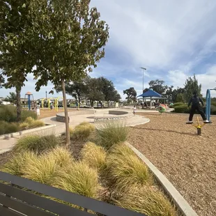 One of many park areas