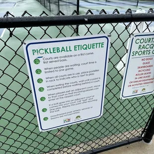 Pickleball Etiquette
