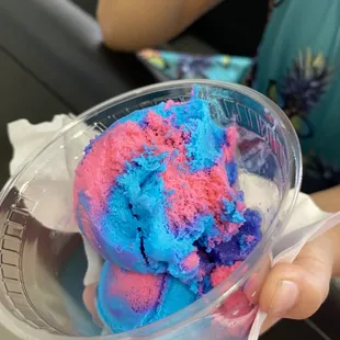 Cotton candy Thrift 2 Scoops Ice Cream