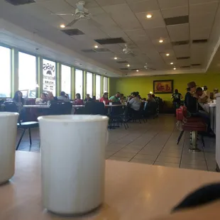 The layout of the spot.