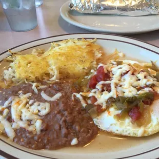 Hueveros rancheros... Delicious!