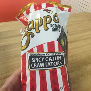 Awesome Chips.  Almost taste like Old Bay
