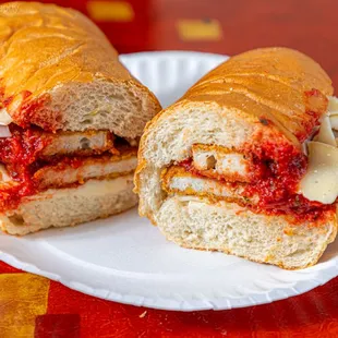 Chicken Parmesan Hoagie