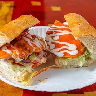 Buffalo Chicken Hoagie