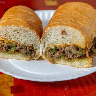 Philly Cheesesteak Hoagies