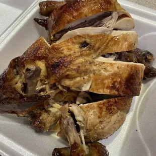 Whole rotisserie chicken