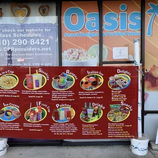 menus