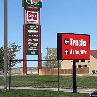 a car driving down the road