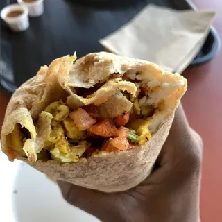 Tofu Scramble Burrito