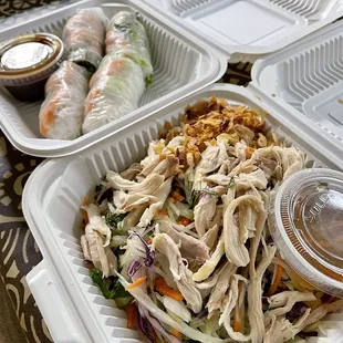 51. Chicken Papaya Salad 47. Shrimp Rolls
