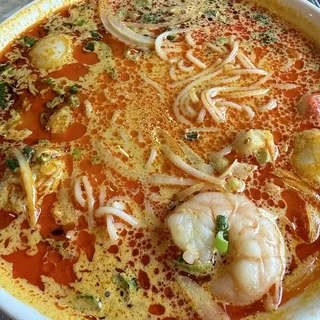 12A. Curry seafood noodle soup