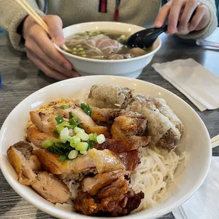 28A. Imperial Rolls & 5 Spice Chicken