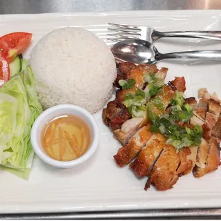 32. 5 Spice Chicken Rice Plate