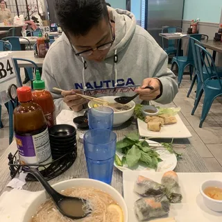 47C. Shrimp & BBQ Pork Rolls