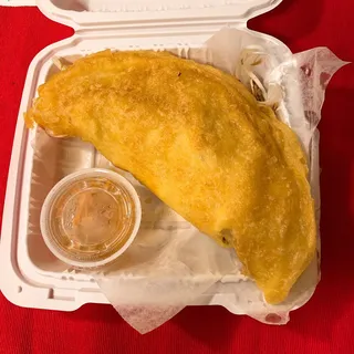 59. Pan Fried Crepe with Shrimp & Pork Specialty