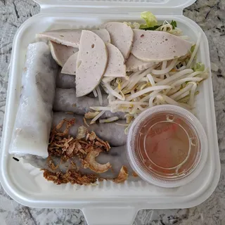 60. Steamed Rice Rolls Wrapped with Ground Pork Specialty