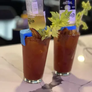 Bloody Mary&apos;s with Corona