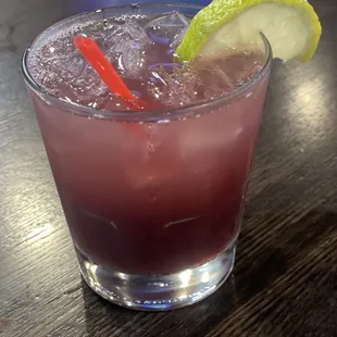 Blueberry margarita