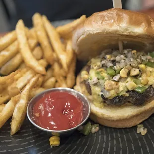 Pimento burger