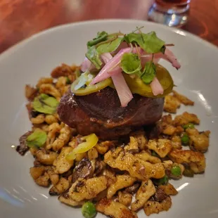 IPA Braised Pork with Spatzle