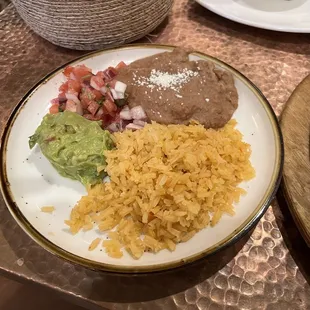 mexican food on a plate