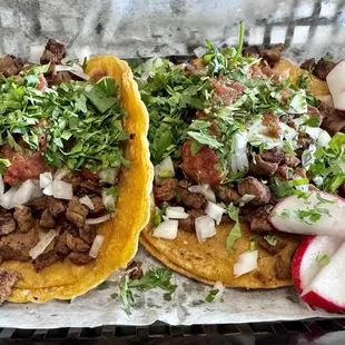 Steak tacos