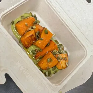 Bites, Oven Roasted Sweet Potato