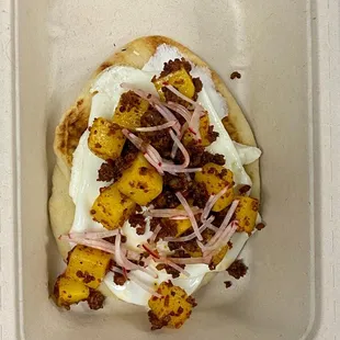 Breakfast Taco, Homemade Chorizo &amp; Gold Potatoes