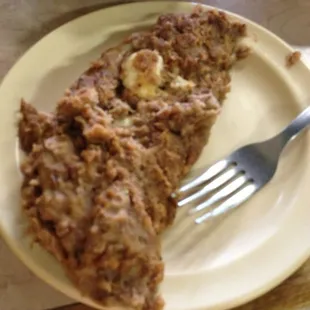 Refried beans- homemade but dried out