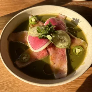 Hamachi Crudo