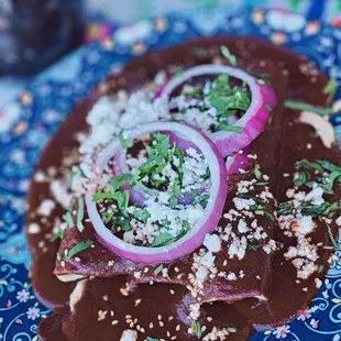 Mole Enchiladas