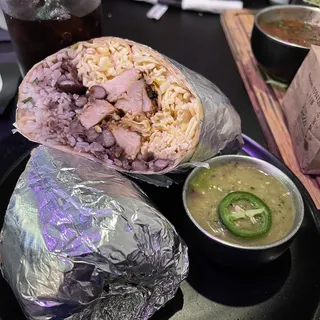 Pollo Asado Burrito