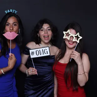 Quinceanera celebration captured by one of our amazing Photobooths.