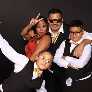 Quinceanera celebration captured by one of our amazing Photobooths.