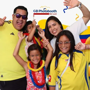 Colombian, Independence Day July 8th 2023 green screen custom overlay.