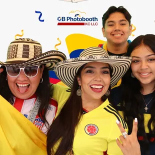 Colombian, Independence Day July 8th 2023 green screen custom overlay.