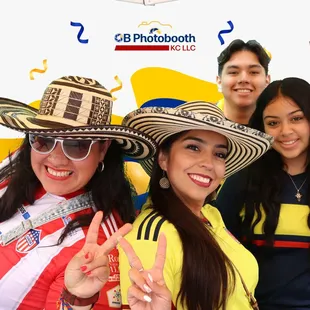 Colombian, Independence Day July 8th 2023 green screen custom overlay.