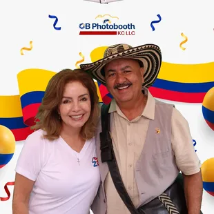 Colombian, Independence Day July 8th 2023 green screen custom overlay.