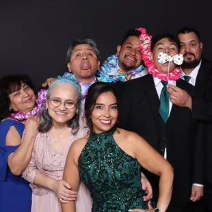 Quinceanera celebration captured by one of our amazing Photobooths.