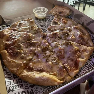 Sausage Pizza, 7/10 rating for me