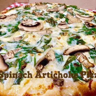 Spinach Artichoke Pizza (Deep Copy)
