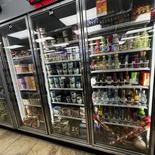 Cold liquor plus ice cream plus frozen food