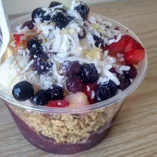 Small acai bowl.. $4.99. Smaller size perf!