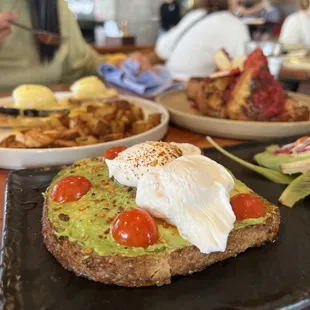 Avocado Toast with Poached Egg