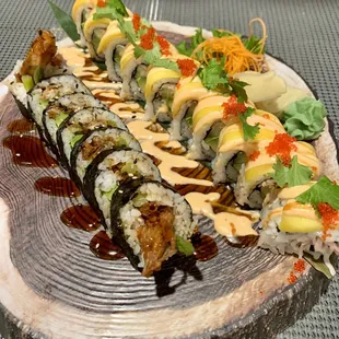 Spider roll, Moon light roll