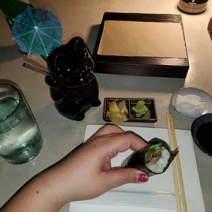 Sword Play " Hand Roll