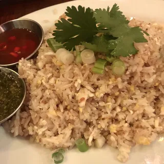 CRAB FRIED RICE (GLUTEN FREE).